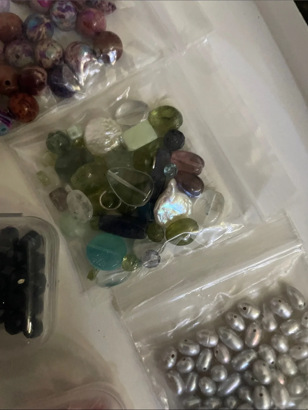 🖤5/$25 beads real pearl gemstone